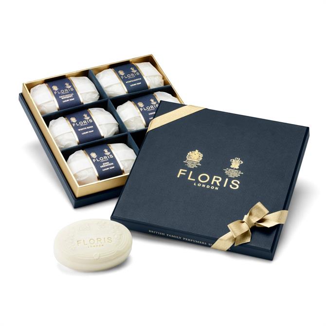Floris Luxury Soap Collection Set 6 x 100g